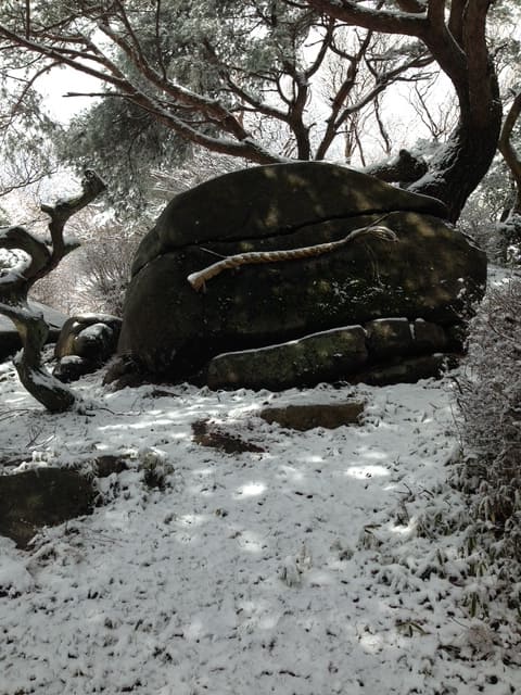 天穂日命の古代祭祀 磐座