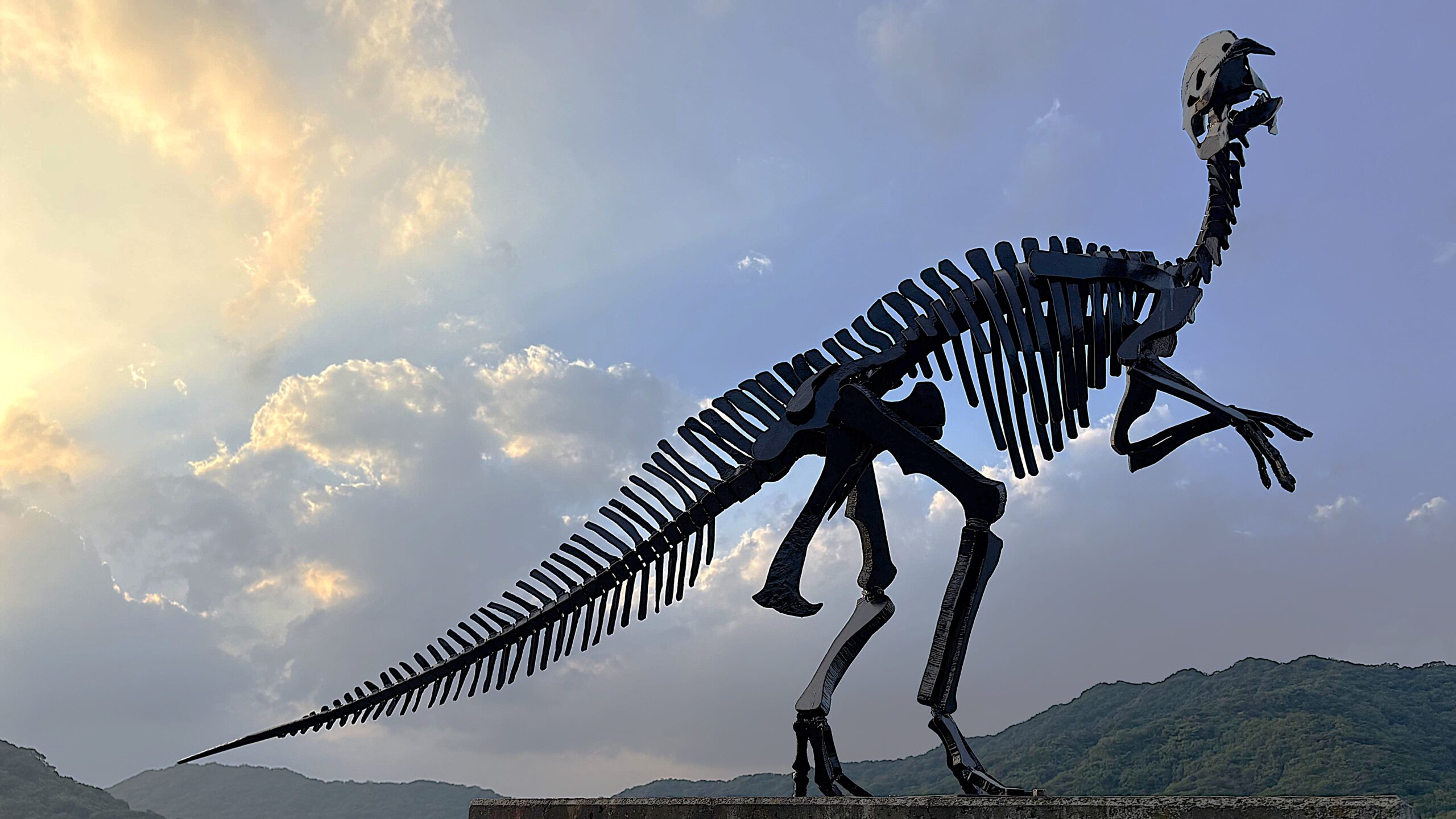 九州　旅　旅行　観光　体験　ツアー　熊本　天草　御所浦島　恐竜　アンモナイト　港　海　化石　地学　刺身　魚　漁港　不知火　探検　冒険　発見　好奇心　磐座　巨石　矢岳　白嶽　ドルメン　巨石　磐座　棚橋港　